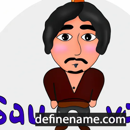 cartoon of the name Siavush