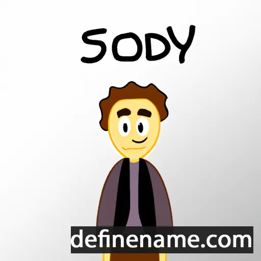 cartoon of the name Sidony