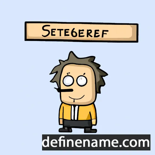 cartoon of the name Siegbert