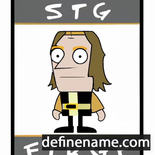 cartoon of the name Siegfried