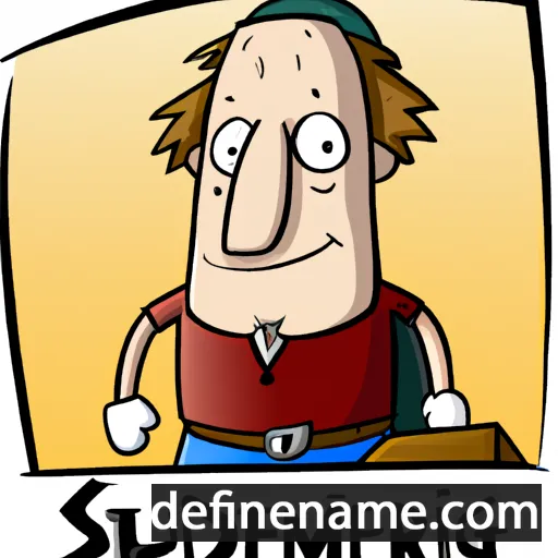 cartoon of the name Siegmund