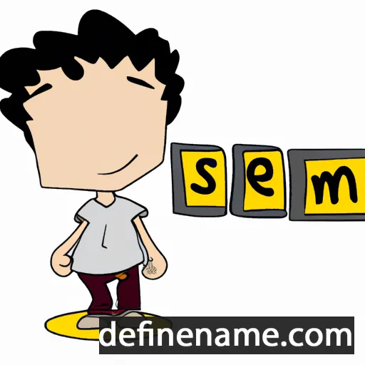 cartoon of the name Siem