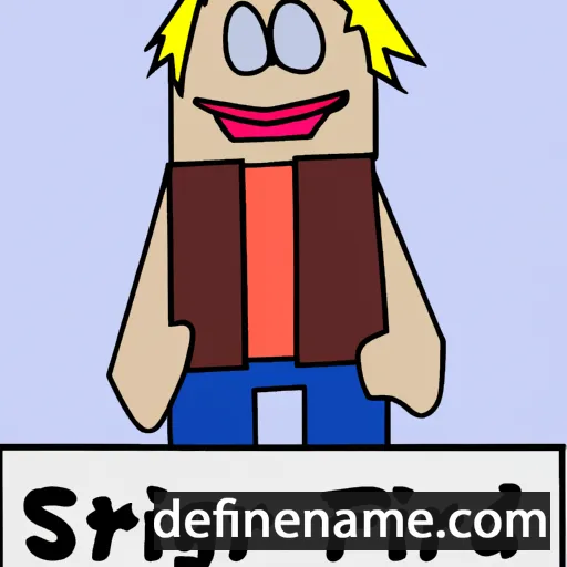 cartoon of the name Sigfrid