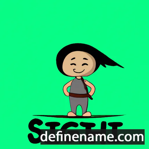 cartoon of the name Sigiheri