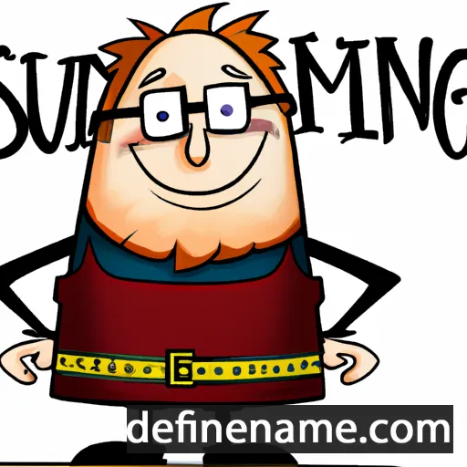 cartoon of the name Sigmundr