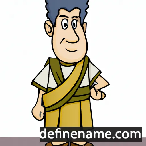 cartoon of the name Silvius