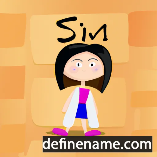 Simin cartoon