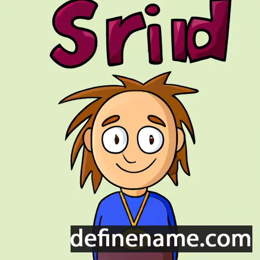 cartoon of the name Sindri