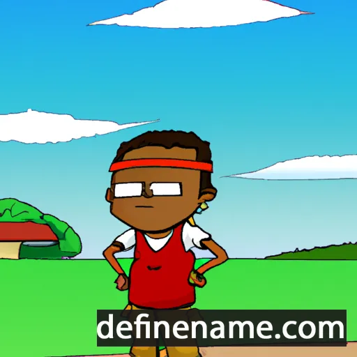 cartoon of the name Sipho