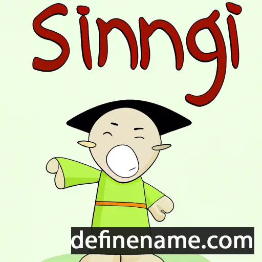 cartoon of the name Siqiniq