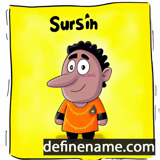 cartoon of the name Siranush