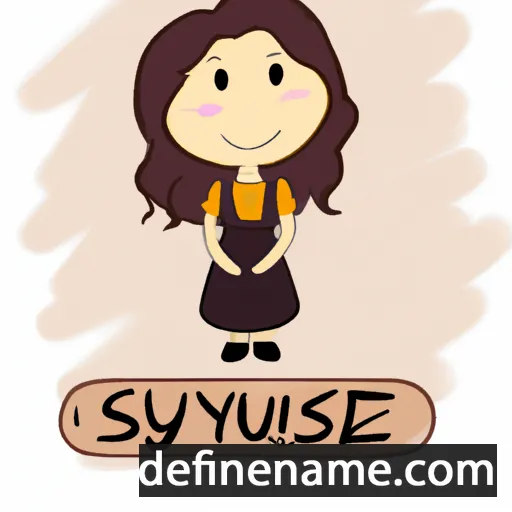 cartoon of the name Şükriye