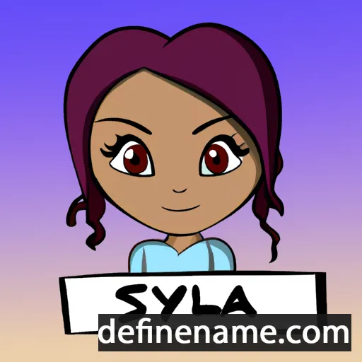 Skyla cartoon