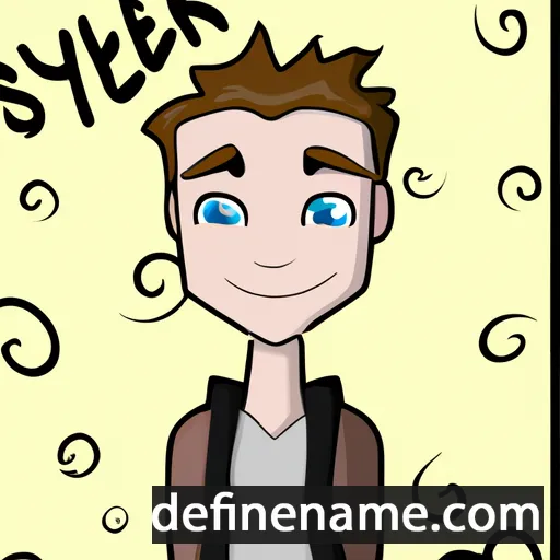 Skyler cartoon