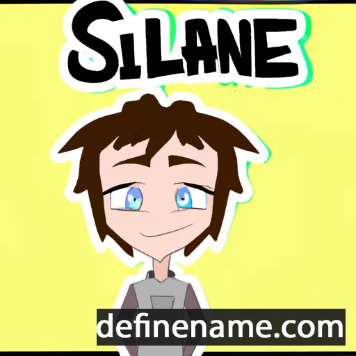 cartoon of the name Slàine