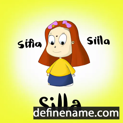 cartoon of the name Smilla