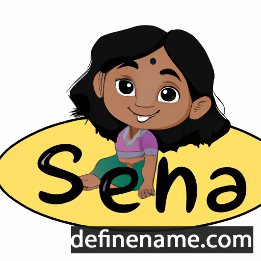 Sneha cartoon