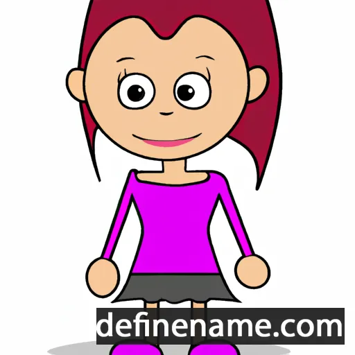 cartoon of the name Sofija