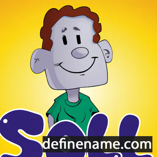 cartoon of the name Solly