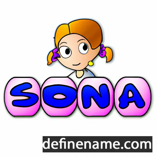 Sona cartoon