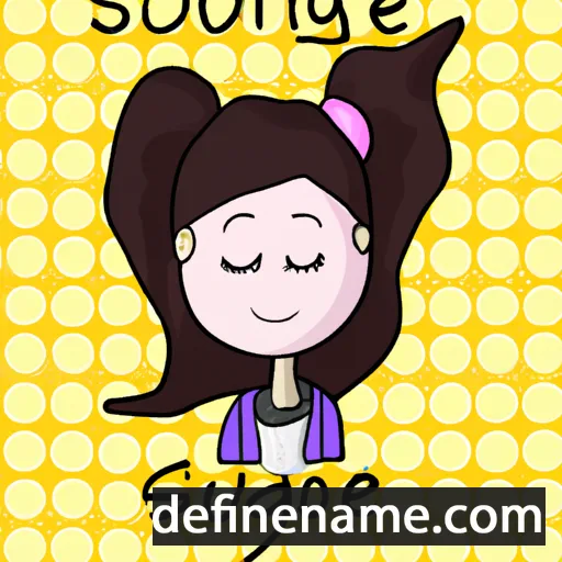 Songül cartoon