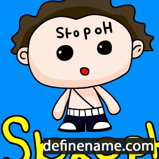 cartoon of the name Sopheap