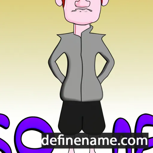 cartoon of the name Sorne