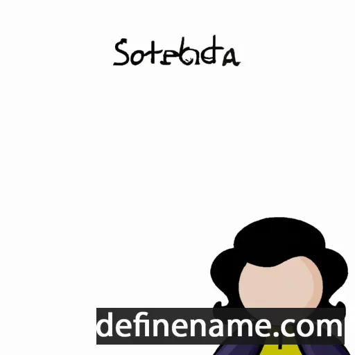 Sotiroula cartoon