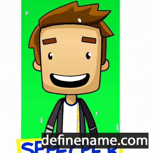 cartoon of the name Spencer