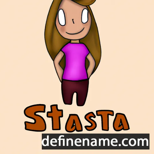 Stáňa cartoon