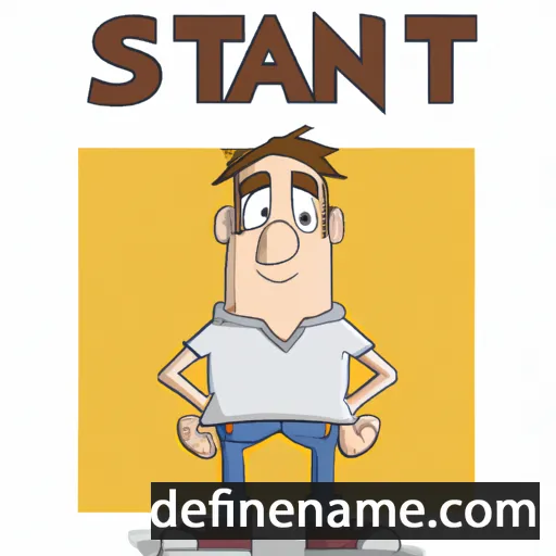 cartoon of the name Stan