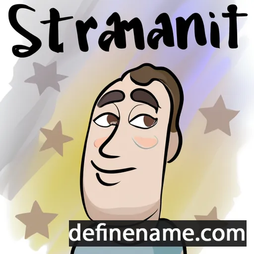 cartoon of the name Stanimir