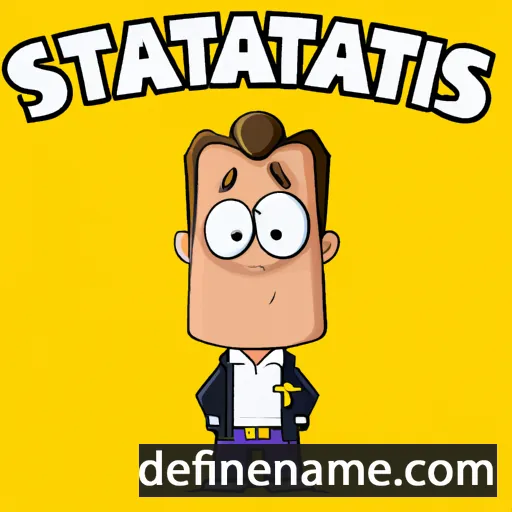 cartoon of the name Stanislas