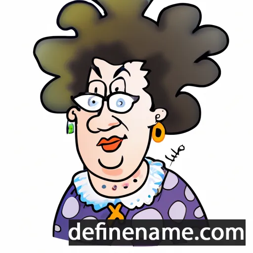 cartoon of the name Stanislova