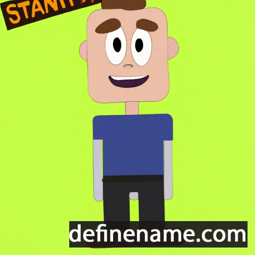 cartoon of the name Stanley