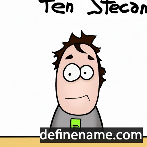 Steafán cartoon