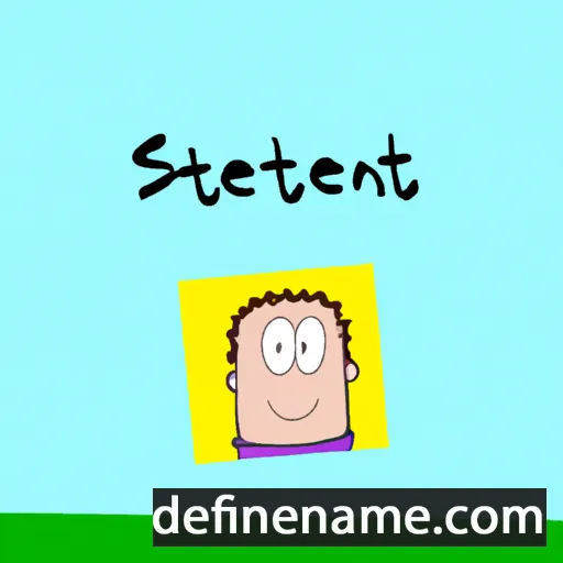 cartoon of the name Steenie