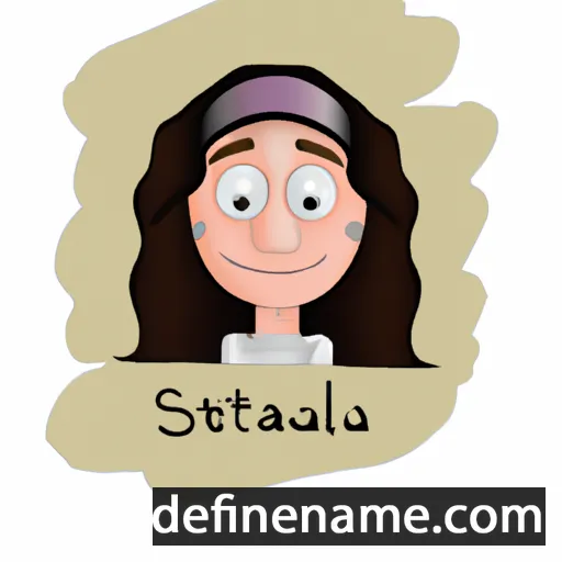 Steliana cartoon