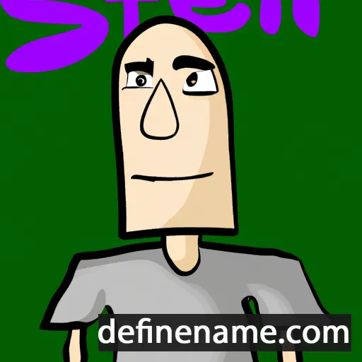 Sten cartoon