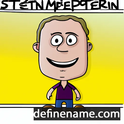 cartoon of the name Stephan