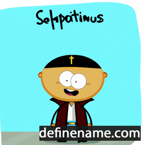 cartoon of the name Stephanus