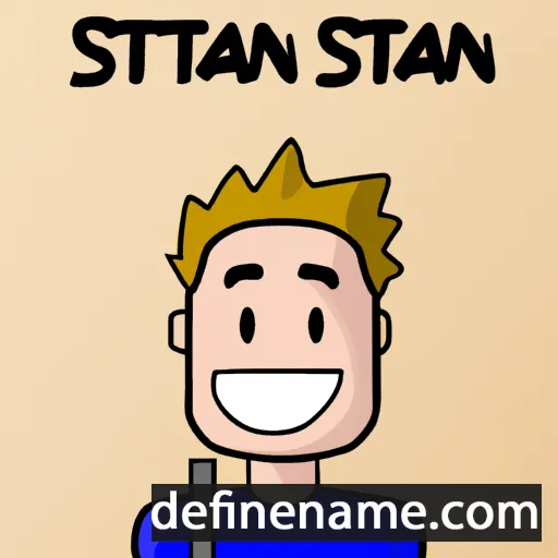 Stian cartoon