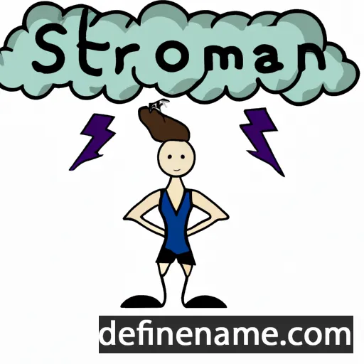 Storm cartoon