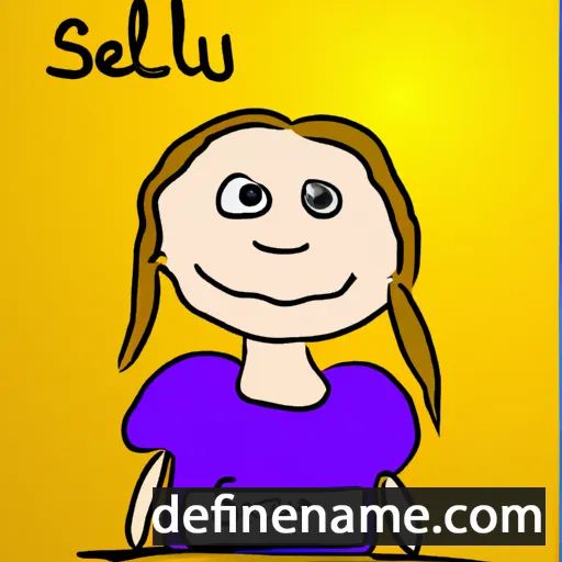 cartoon of the name Suellen