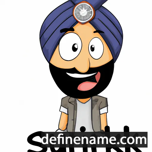 Sukhbir cartoon