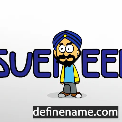 Sukhdeep cartoon