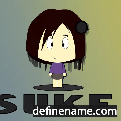 cartoon of the name Sukie