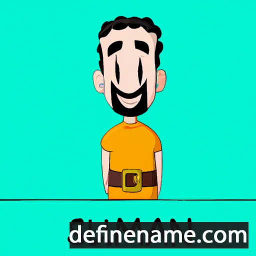 cartoon of the name Sulaiman