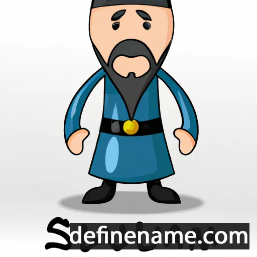 cartoon of the name Suleiman