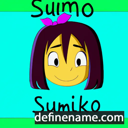 Sumiko cartoon